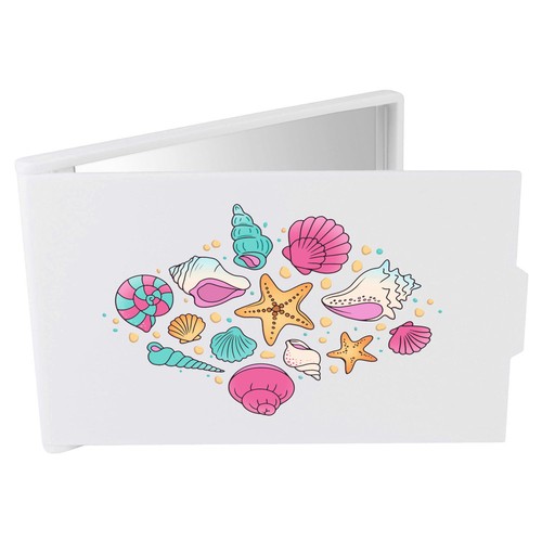 Beautiful seashells compact - 'beautiful,