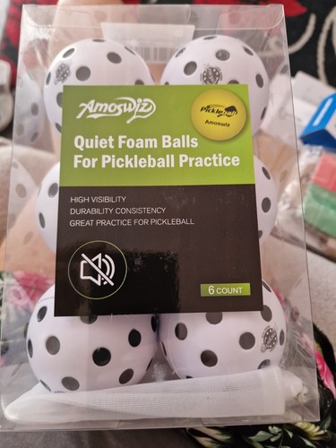 Quiet foam pickleballs - foam,