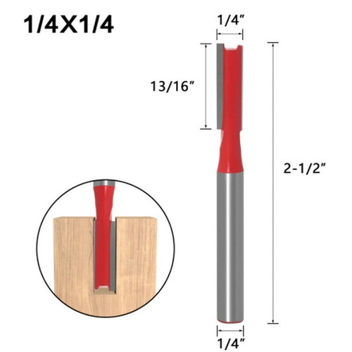 Router cutter bit inch - bit, 1/4""