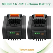 2X 8Ah 20V Li-ion Battery For