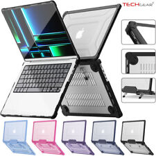 For MacBook Air / Pro 13 14 15 16 Heavy Duty Hard Shell Stand Case Tough Cover
