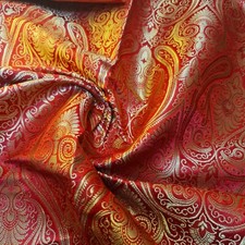 Brocade Ornamental Floral Gold