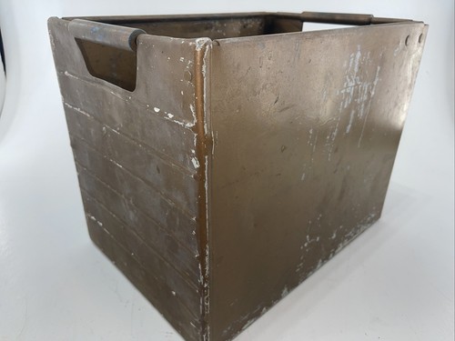 Strong metal vintage safe box - metal,