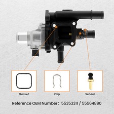 Thermostat Housing For Vauxhall Opel Astra H J Insignia Zafira 1.6 1.8 Petrol