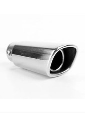 PEUGEOT 206 - Chrome Exhaust Tailpipe Tip Trim Finisher Stainless Steel