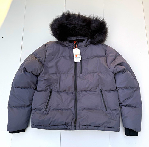 Soulcal mens grey puffer - &,