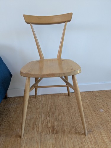 Ercol stacking chair - ercol,