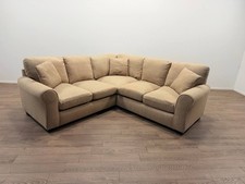 Lisbon Fabric Corner Sofa – Beige (Dual Facing)