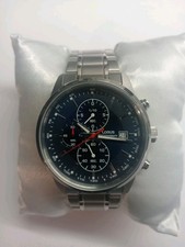 Mens Boxed Lorus Chronograph Watch Working Battery In Good Condition