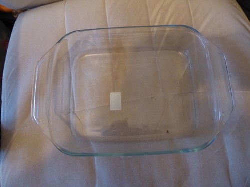 Brand new pyrex - glass, roasting
