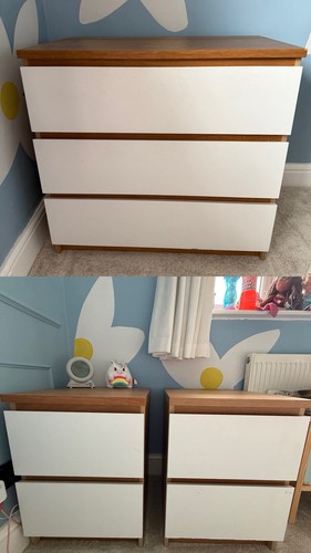 Ikea malm piece bedroom - 3, set