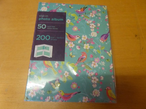 Vintage slip photo album - slip-in,