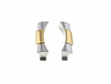 Solid Curved 2-tone Yellow