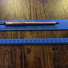 sheaffer gold plated fountain