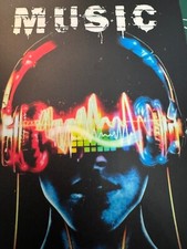 MUSIC TRANCE  FLASHING T SHIRT