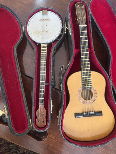 Miniature banjo guitar - banjo, &