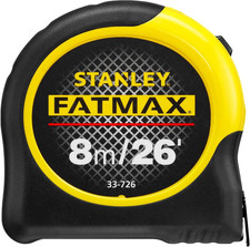 STANLEY FATMAX 8m/26' Tape