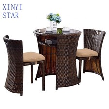  3pcs Rattan Patio Furniture