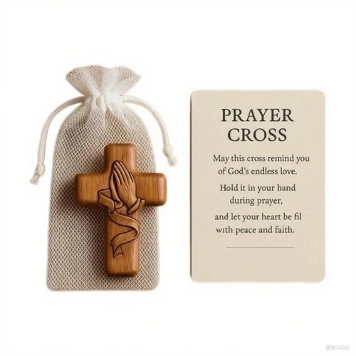 Prayer cross gift - prayer, gift,handmade