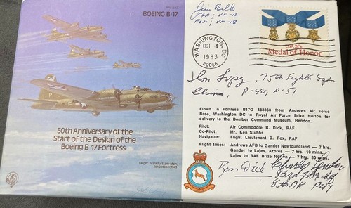 Ww2 aces multiple signed - us,