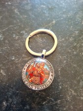 St Christopher  Keyring