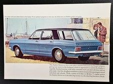 Ford (UK) Zephyr and Zodiac (Mark 4) Brochure/Folder (1966)