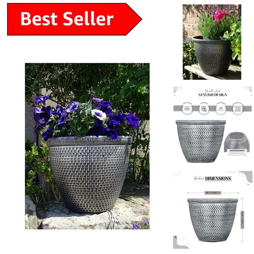 Elegant 30cm antique silver - elegant,