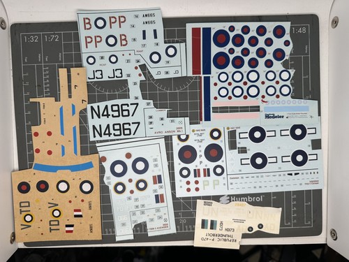 Airfix revell decal job - 1:72,