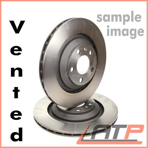 Brake disc front - 2x,