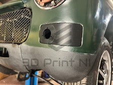 Front rubber bumper delete kit