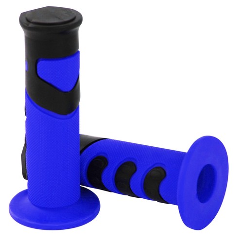 Motocross grips blue black - motocross,