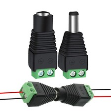 DC Male Female Power Balun 12V