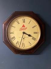 Bass Brewery Pub Vintage Clock