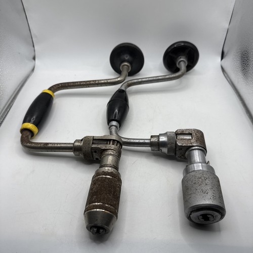 Vintage hand brace drills - 2x,