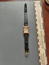 Bulova 14K Gold Filled Vintage 1950's Watch 9673266 For The Collector Working