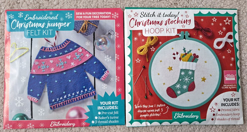 Christmas stocking embroidery - christmas,