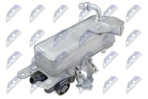 Aluminium engine oil cooler - aluminium,