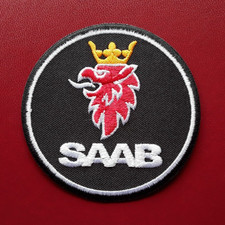 SAAB SCANIA SWEDISH DIESEL CAR TRUCK RALLY MOTORSPORT RACING EMBROIDERED PATCH