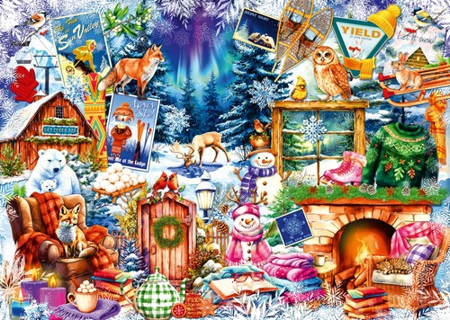 Ravensburger winter frost 500 - ravensburger,
