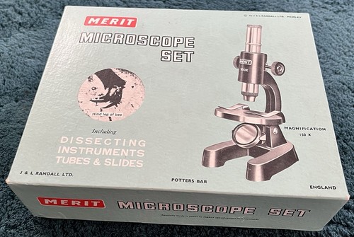 Merit vintage microscope - merit,