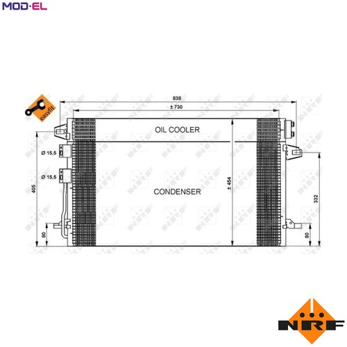 Condenser air conditioning - air,