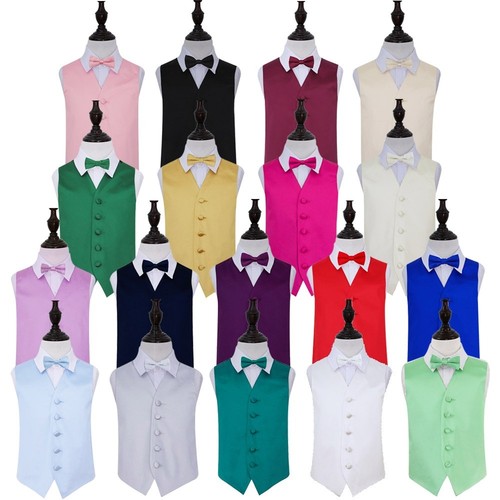 Boys waistcoat bow tie - boys,