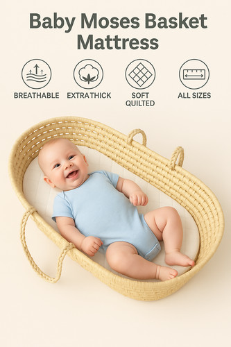 Baby moses basket mattress - baby,