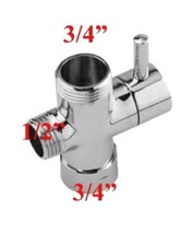 Shower Diverter 3/4" 1/2" BSP