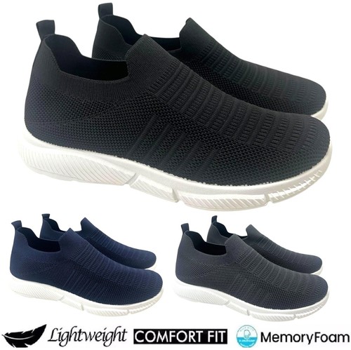 Mens comfort walk running - walk, slip