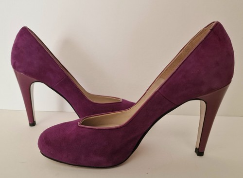 Reiss purple suede - , heel