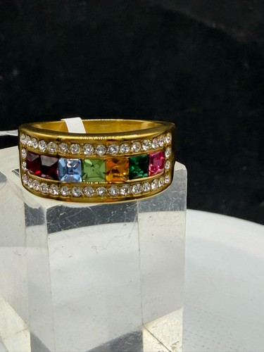 Ladies 10mm gold - gold, ring
