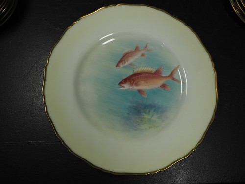 Fish plate royal worcester - fish,