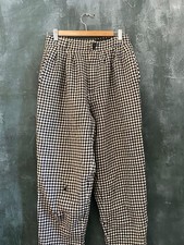vintage black and white wool