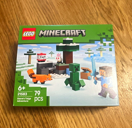 Lego minecraft steve taiga - lego,
